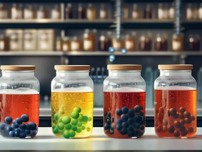 高中生物课堂酿酒实验实景图