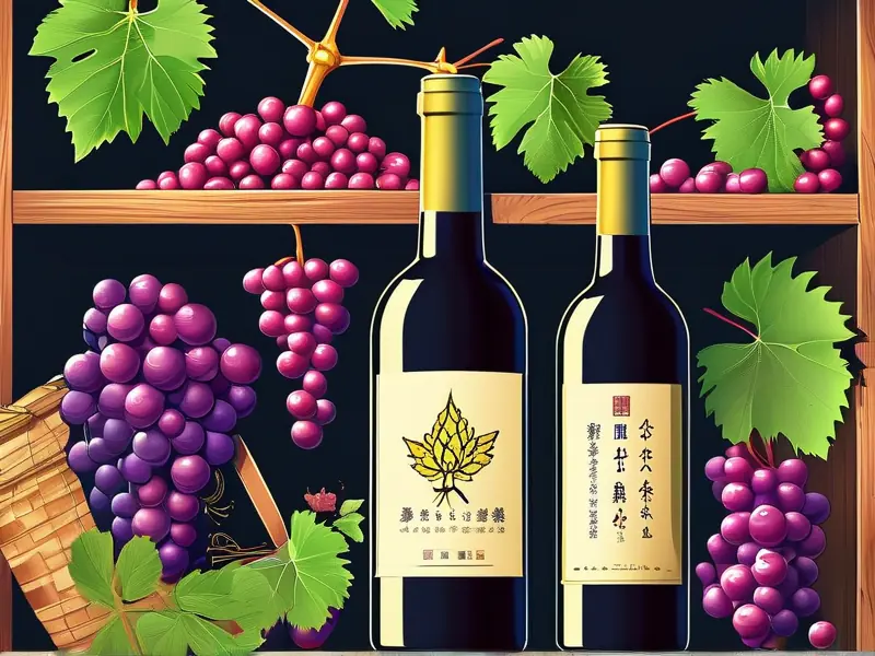 葡萄酒酿造工艺过程示意图