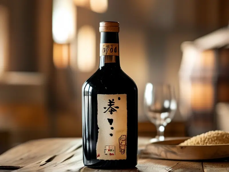 标有10781标准的勾兑酒展示图