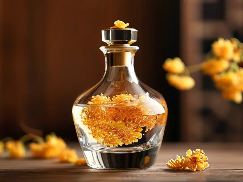 桂花酒成品展示图