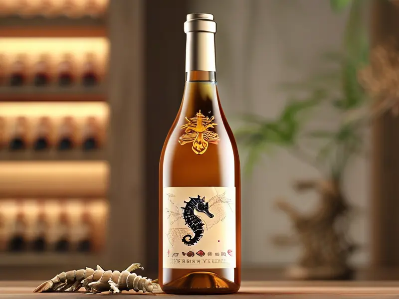 海马虫草泡酒成品展示