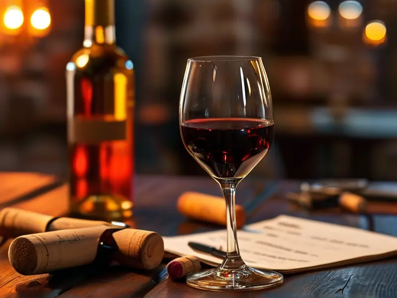 红酒品鉴场景展示