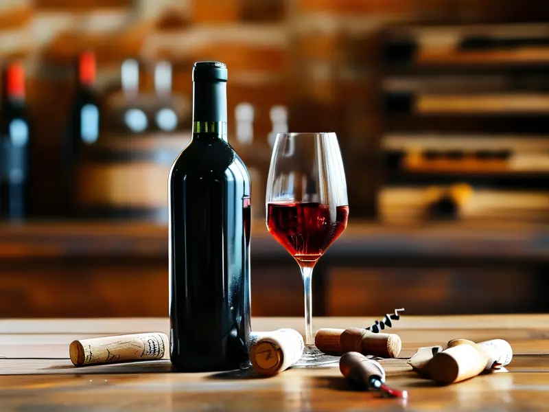 红酒品酒流程示意图