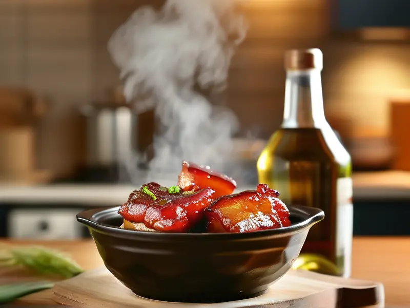 红烧肉加白酒的成品图