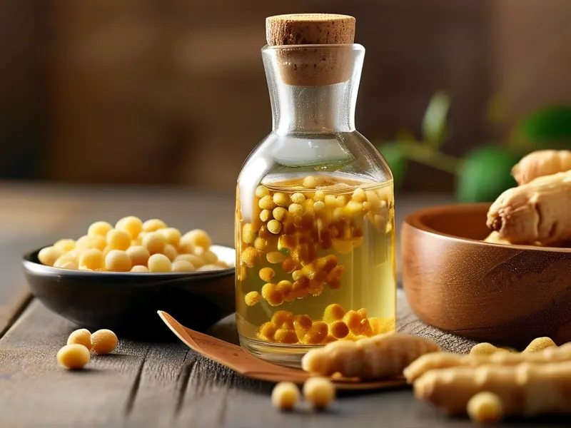 黄精泡酒的制作过程