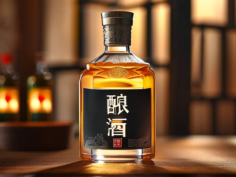 纯粮浓香酒与勾兑酒对比鉴别图