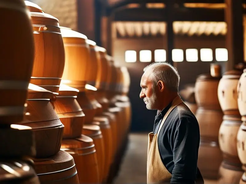 酱酒酿造工艺12987的发酵过程