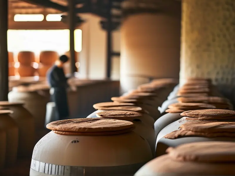 酱酒工艺档次解析：酿酒师检查酱酒发酵过程