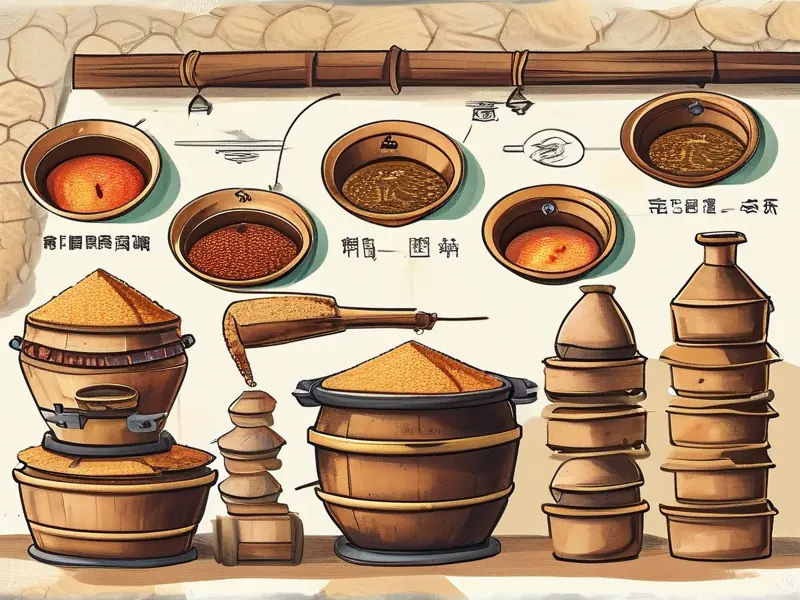 酱香型白酒传统酿造工艺流程图解