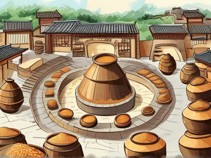 酱香型白酒传统酿造工艺全流程图解