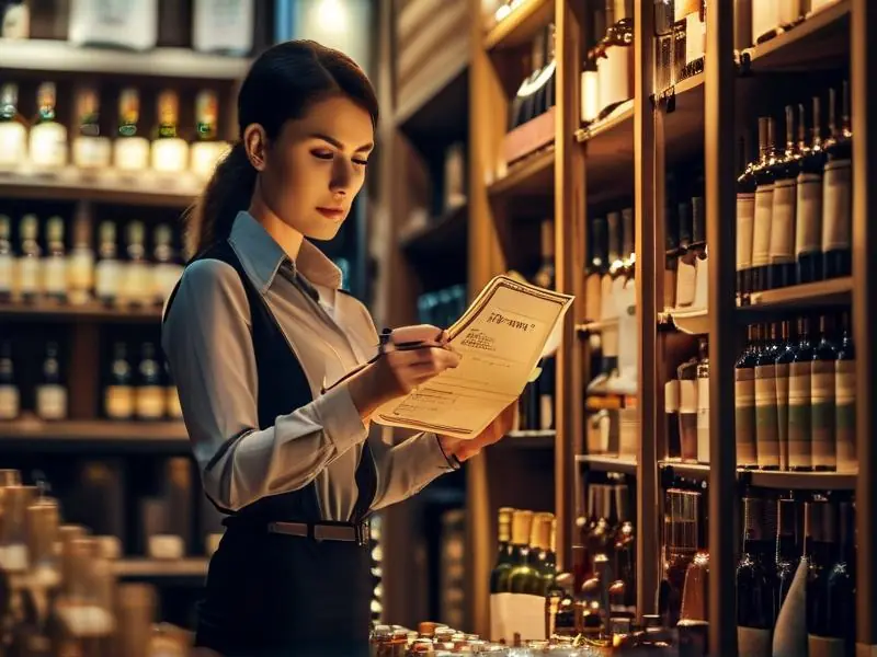 进口酒水海关检查流程示意图