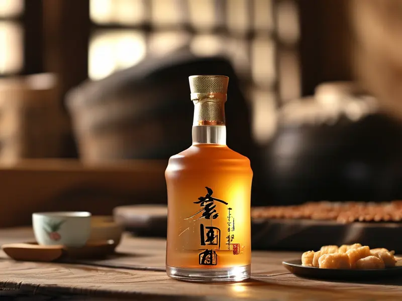 景阳春珍酿52度浓香型白酒展示图