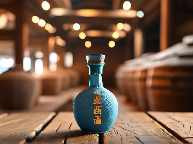 景芝特酿白酒展示图