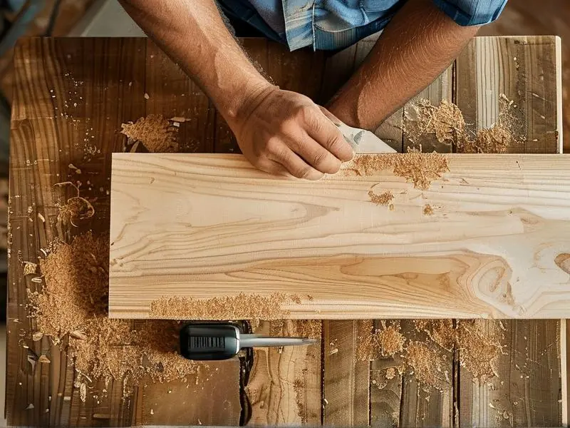 手工制作木质酒格过程实拍