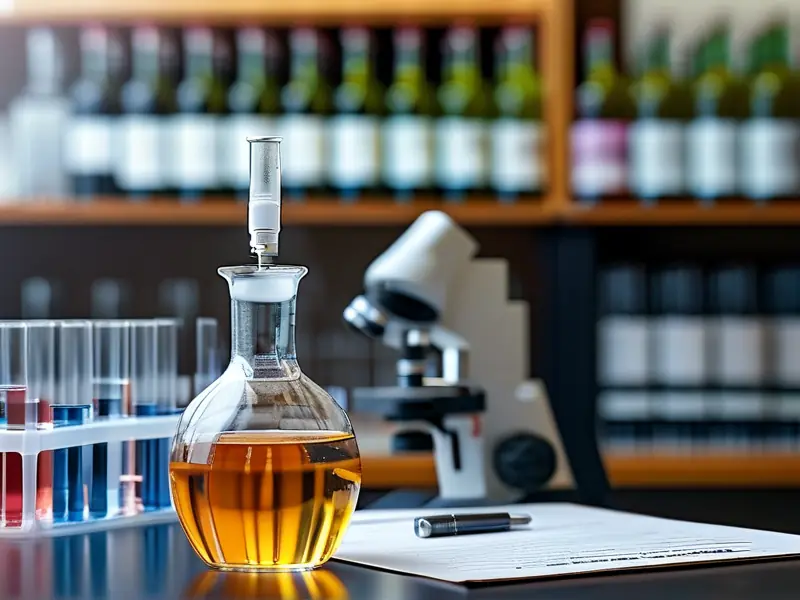 专业酒中甲醇检测过程