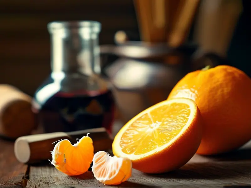 家庭自制橘子酒酿造过程实拍