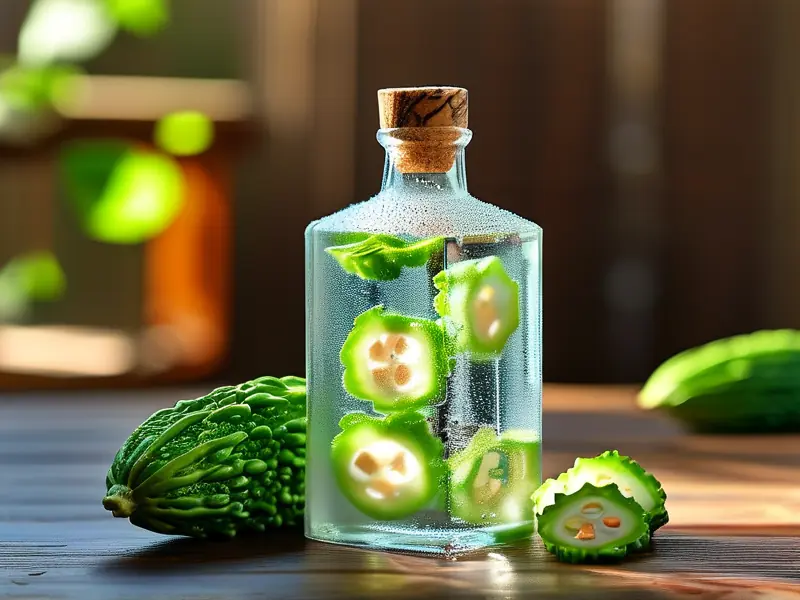 苦瓜泡酒制作过程实拍图