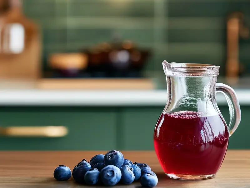 自制蓝莓果酒制作过程展示