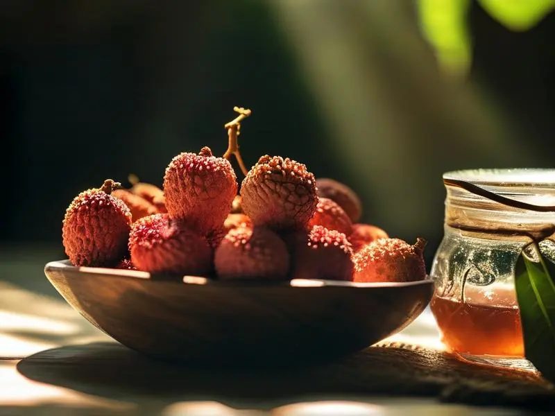 荔枝酒的酿制过程展示