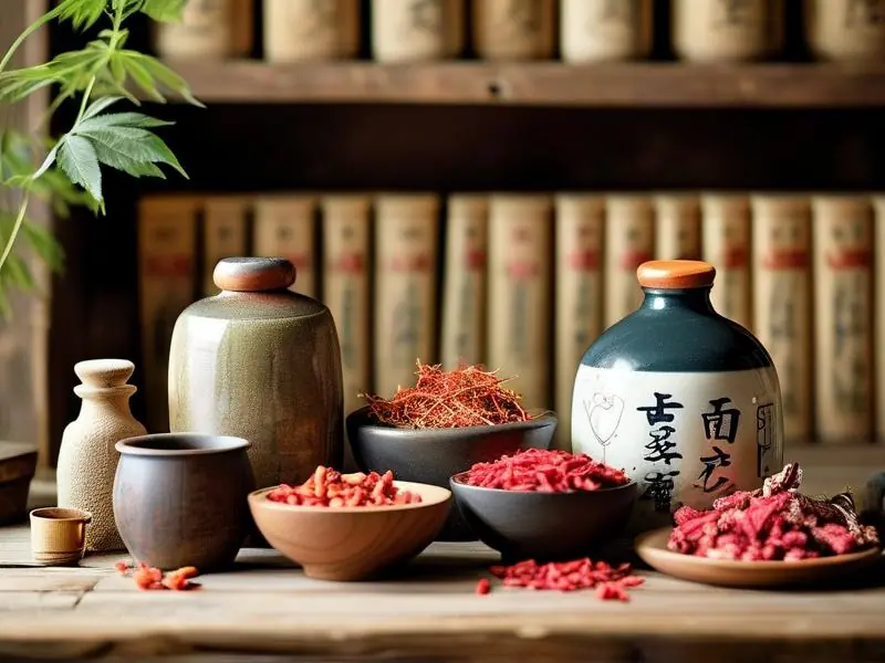 传统风湿药酒配方所需中药材展示