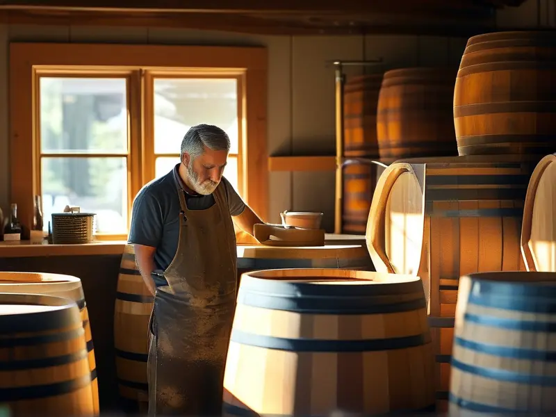 纳尔松酒传统酿酒工艺现场实拍