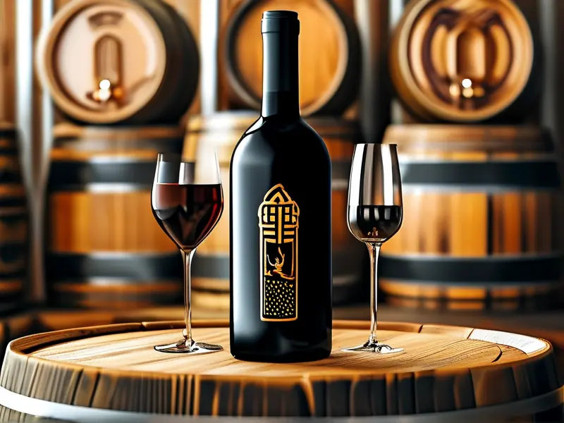 多种风格的酿酒标识设计展示