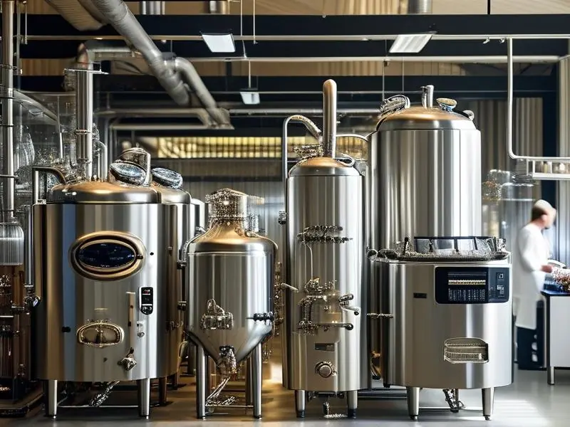 现代酿酒设备展示