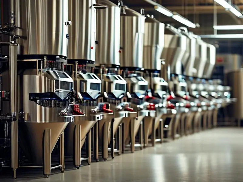 酿酒机器设备厂家生产车间实景