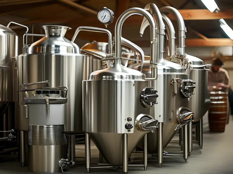 200斤容量不锈钢酿酒设备套装实拍图