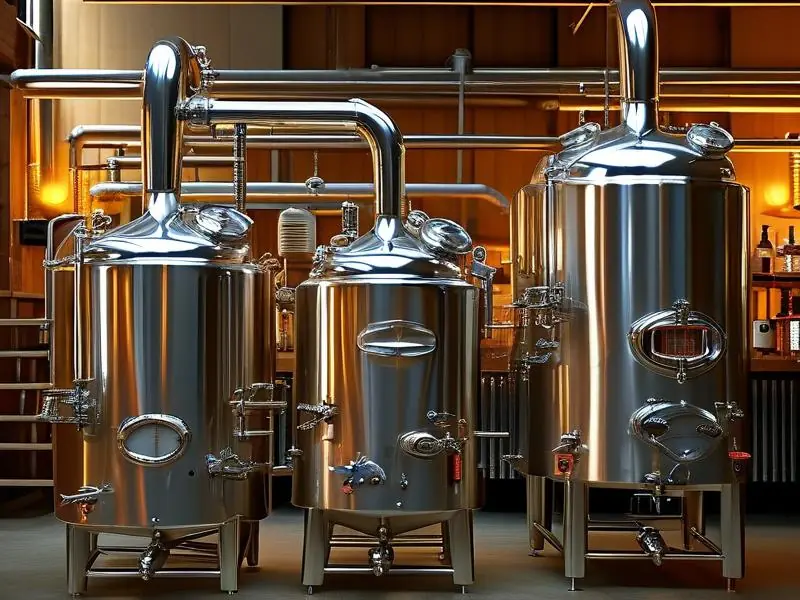 300斤容量不锈钢酿酒设备实拍图