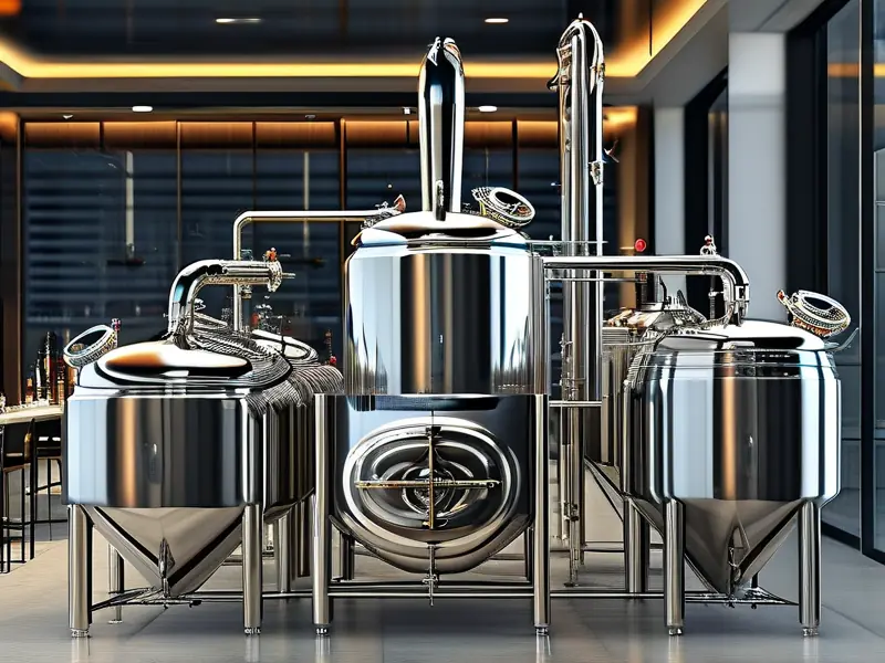 不锈钢酿酒设备实拍图及价格说明