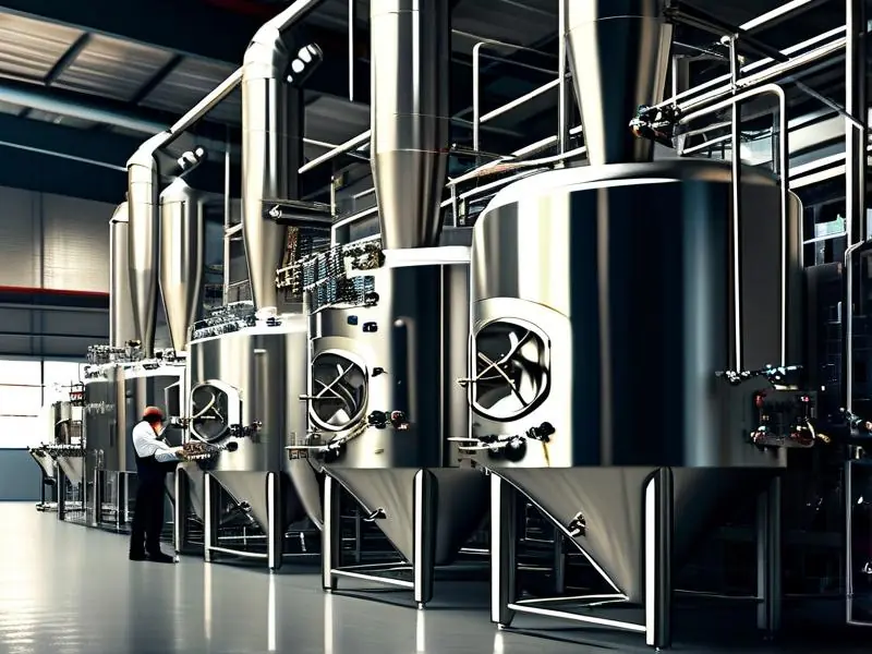 专业酿酒设备生产厂家车间实景