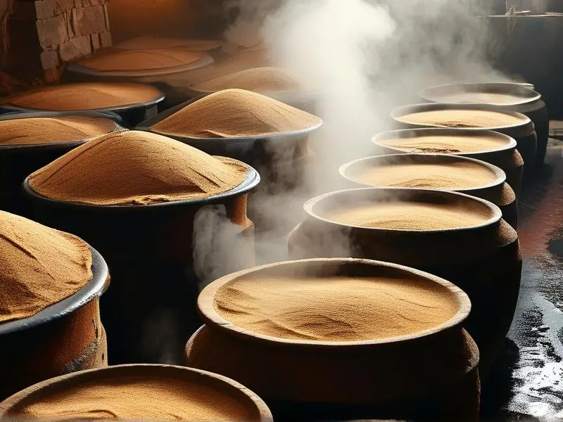 传统酱香酒酿造工艺流程实拍