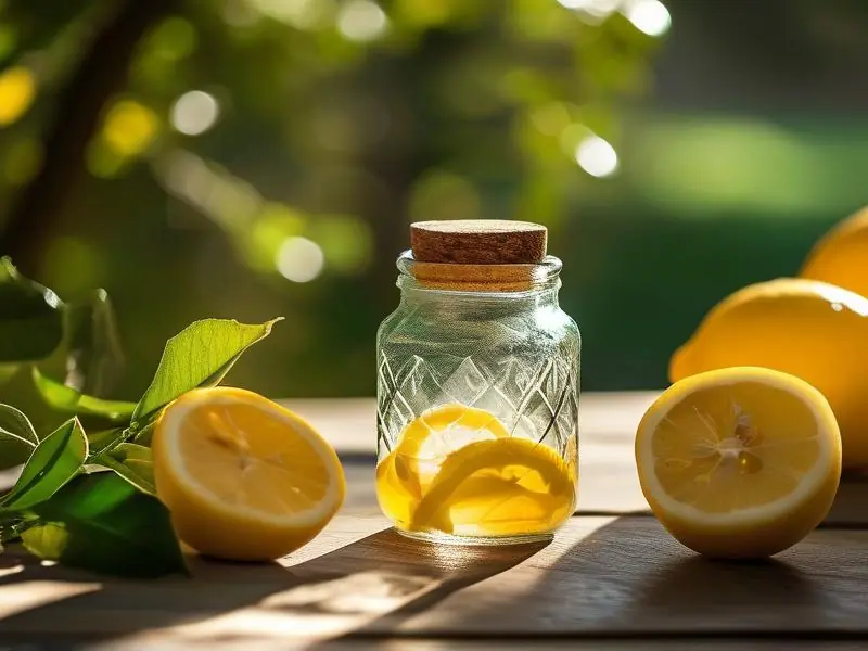 自制柠檬酒的制作过程展示