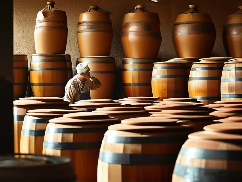 浓香型白酒窖池发酵过程实拍