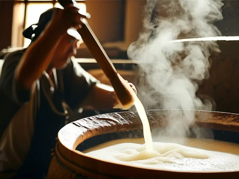 浓香型白酒传统酿造工艺现场图