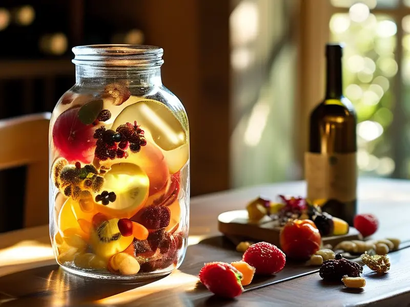 家庭自制泡酒过程展示