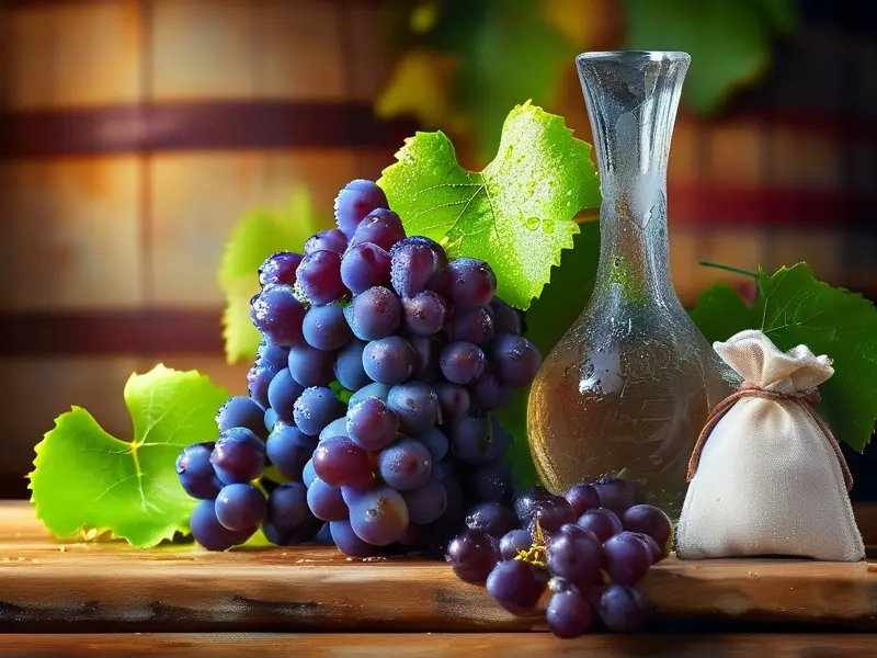 家庭自制葡萄果酒原料准备过程实拍