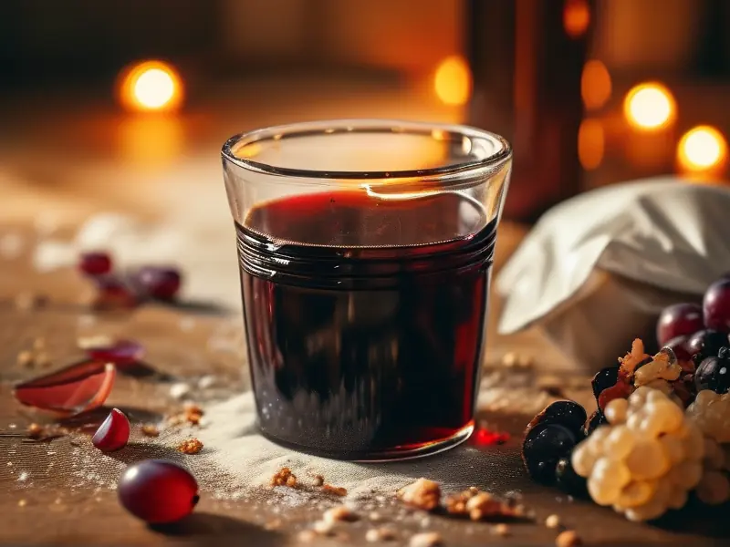 葡萄酒发酵过程中使用的各类辅料实拍