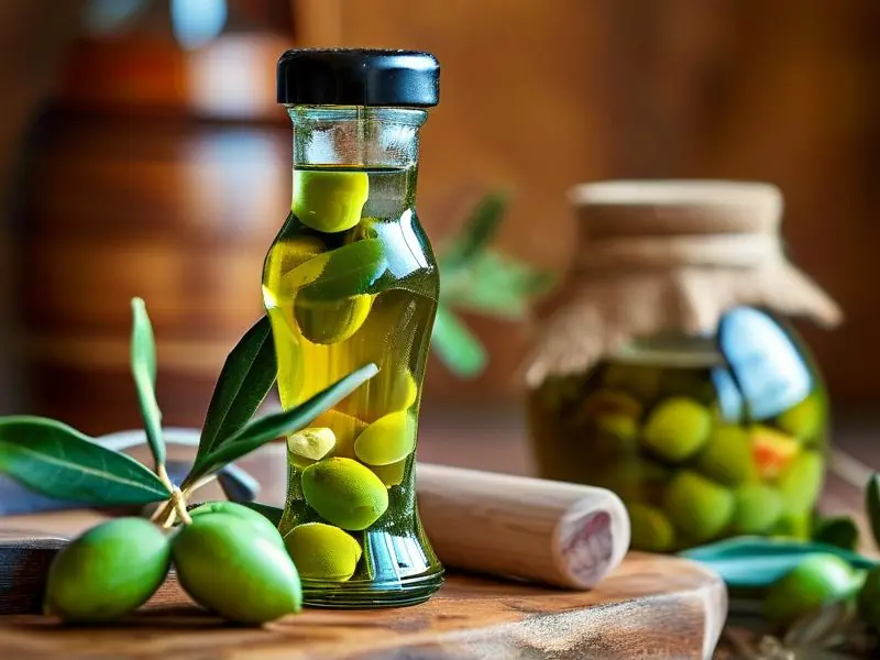 青橄榄酒制作过程实拍图