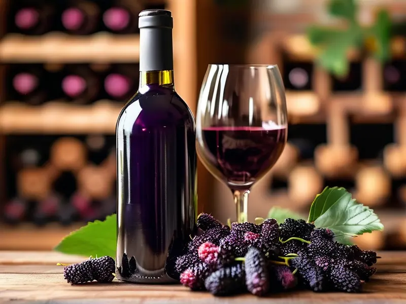 桑葚酒储存展示图