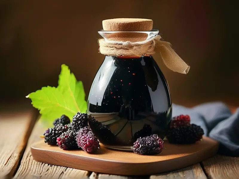 椹泡酒制作过程展示