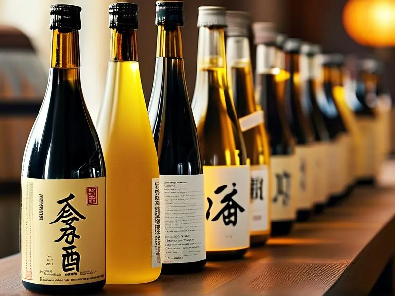 纯粮食黄酒产品原料表对比图