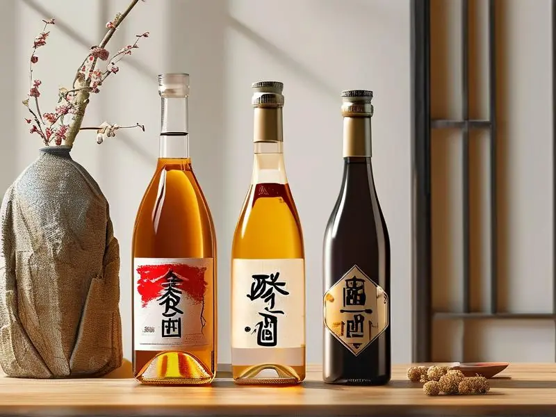 纯粮酒与勾兑酒的对比图