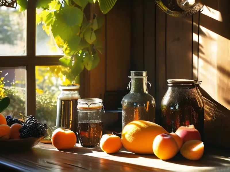 家庭自酿水果酒所需材料和工具展示