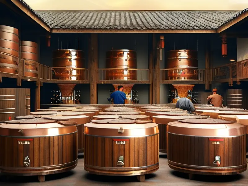 四川传统酿酒设备展示