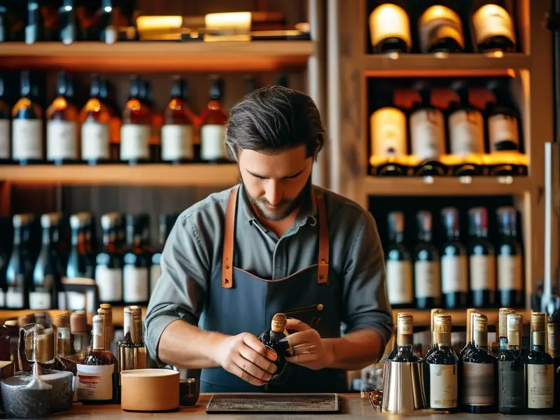 私人定制酒酿造过程