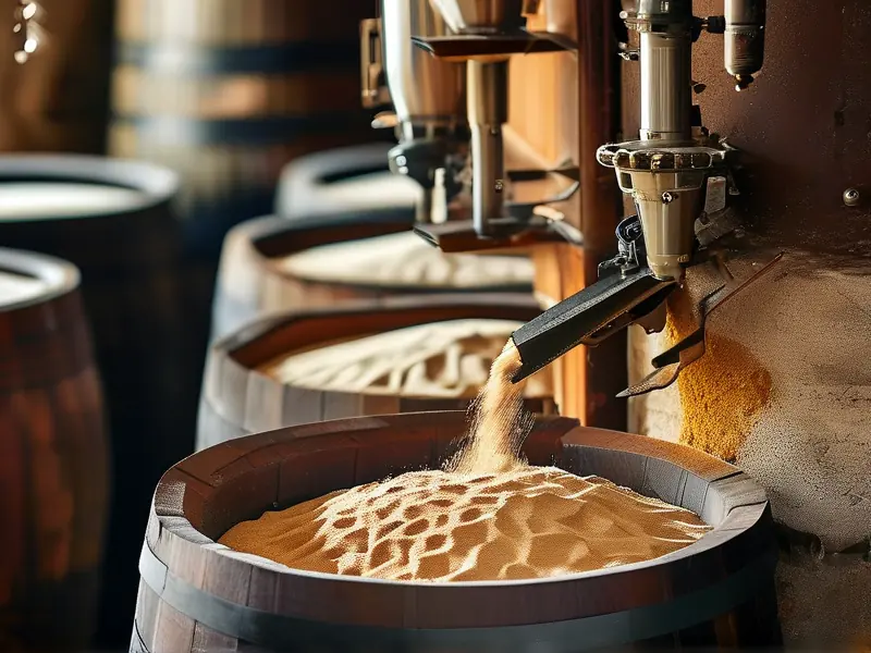 松花粉酿酒过程展示