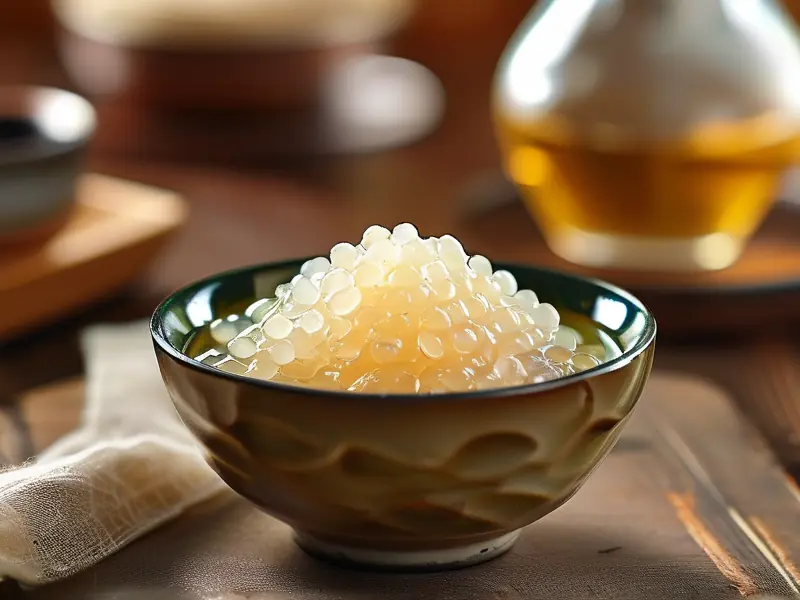 自制甜酒酿成品展示