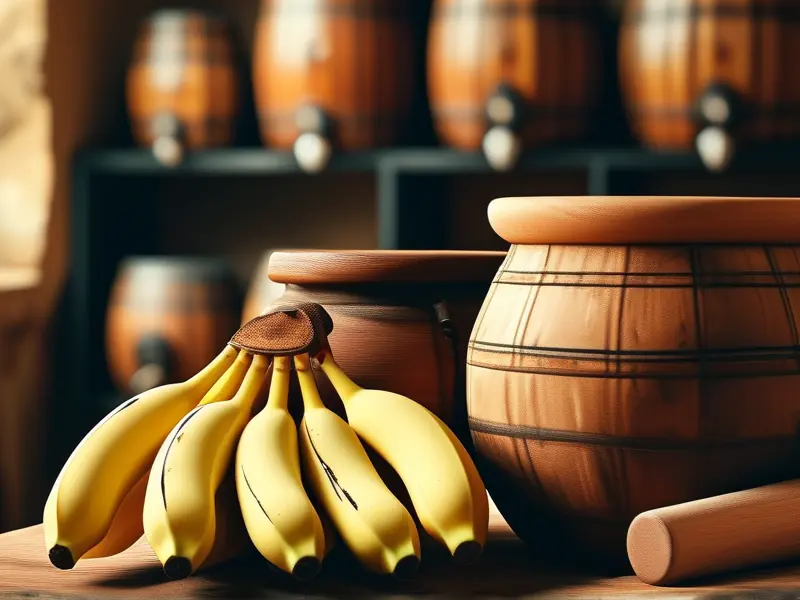 家庭自制香蕉酒所需材料与器具